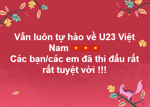 Nghệ sĩ gửi lời chúc mừng, khẳng định U23 Việt Nam là nhà vô địch trong lòng người hâm mộ ảnh 2